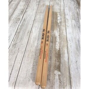 Vic Firth American Custom SD1 General Rock Maple Drumsticks Wood Tip Pair